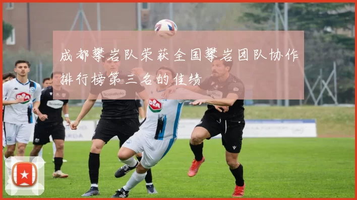 成都攀岩队荣获全国攀岩团队协作排行榜第三名的佳绩